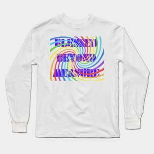 Blessed Beyond Measure Design Long Sleeve T-Shirt